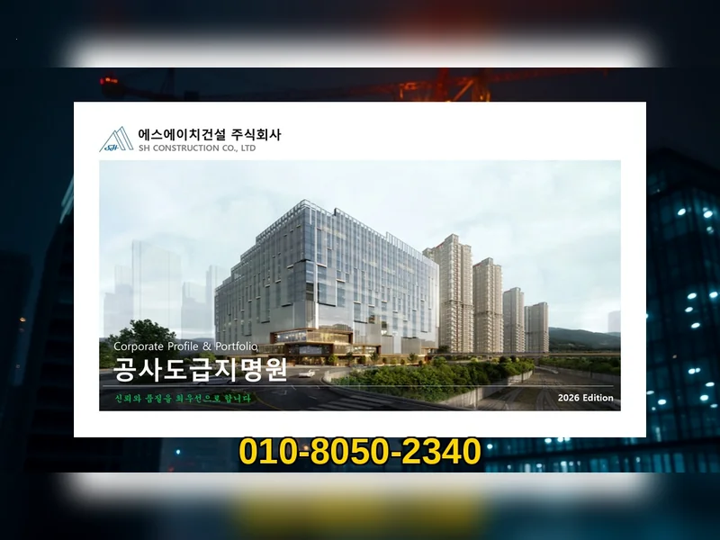 가산 건축 견적 책임 준공 - 에스에이치건설