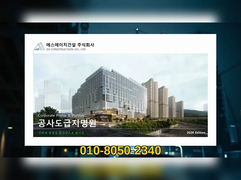 가좌 가좌동 건축 비용 계산 첨단 공정 - 에스에이치건설